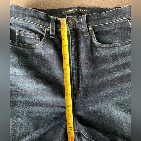 Veronica Beard 11”Carly Kick Flare Jeans size 28- altered - Picture 10 of 14